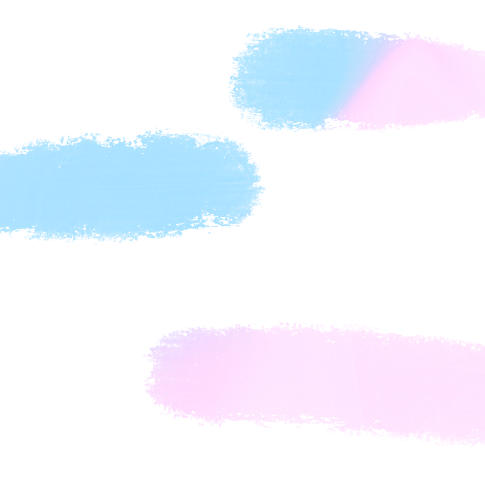 Hand Drawn Pink Blue Gradient Strokes Fading Into Rough Rugged Grunge Inspired Finishes png