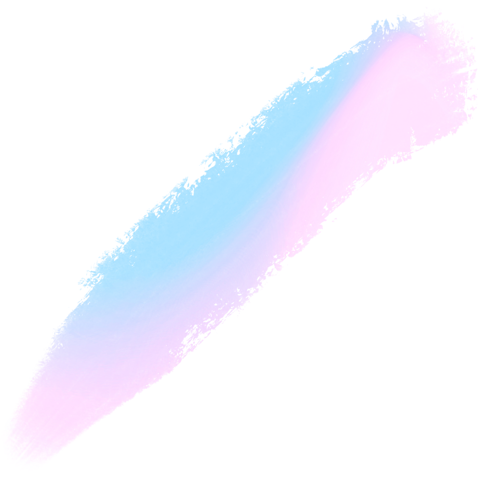 Pink Blue Gradient Brush Strokes Blending Into Rugged Bold Hand Drawn Grunge Inspired Effects png