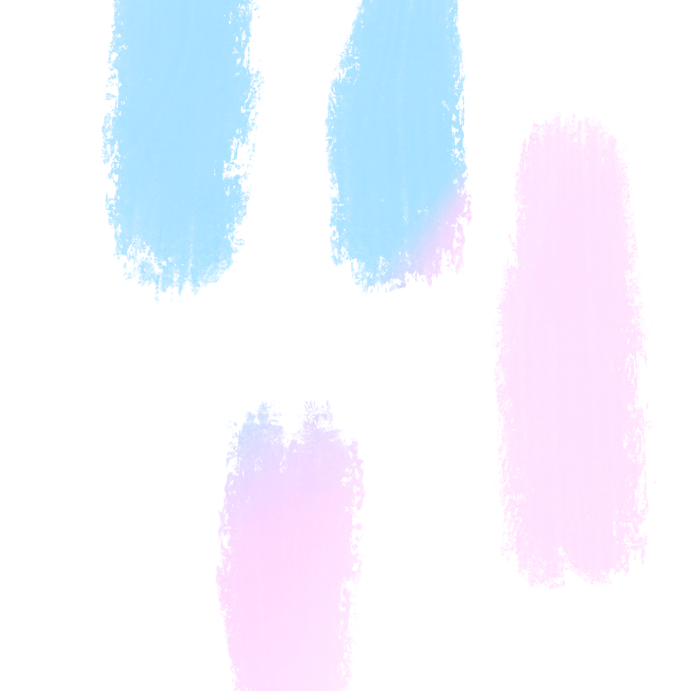 Pink Blue Gradient Brush Strokes Blending Into Textured Bold Grunge Inspired Effects png