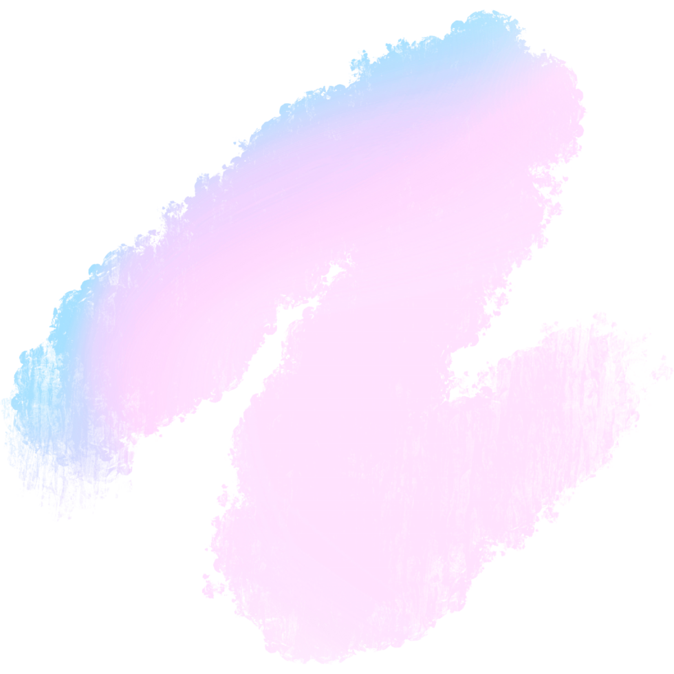 Soft Pink Blue Gradient Strokes Blending Into Bold Rugged Grunge Marks png
