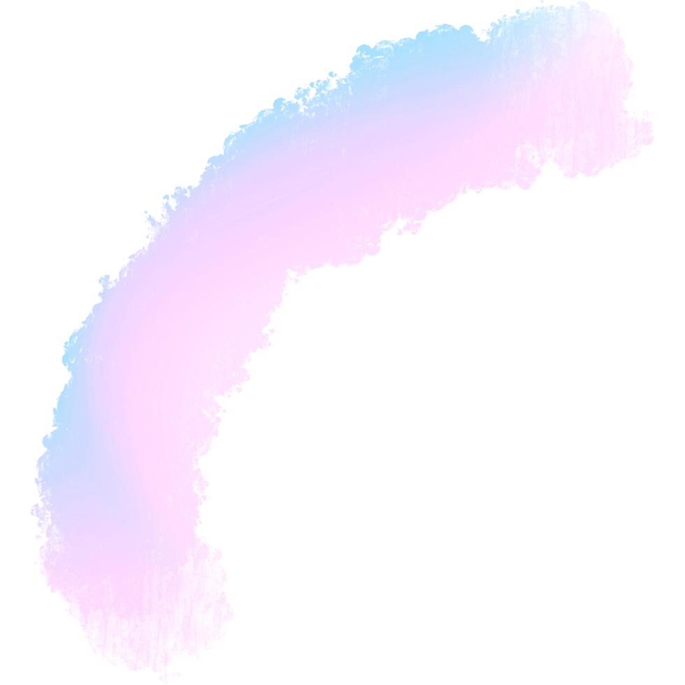 Beautiful Pink Blue Gradient Brush Strokes Merging Into Rough Textured Grunge Finishes png