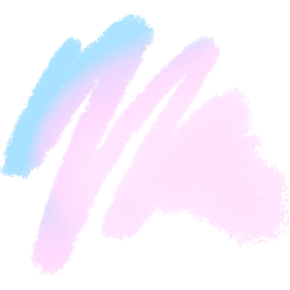 Beautiful Pink Blue Gradient Brush Strokes With A Rugged Textured Grunge Finish png