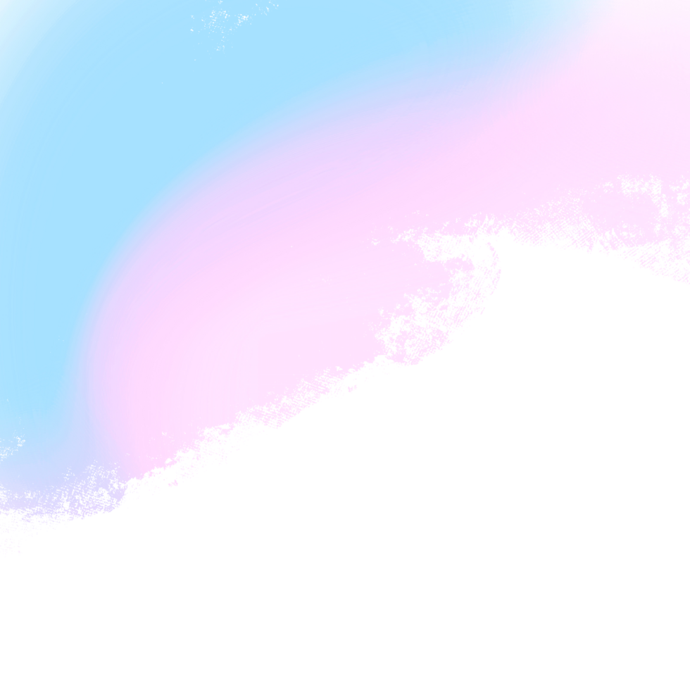 Soft Pink Blue Gradient Brush Strokes Merging Into Textured Raw Grunge Finishes png