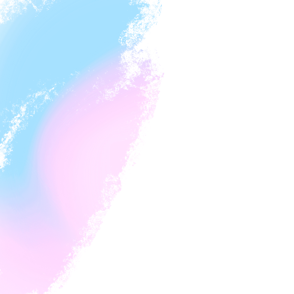A Raw Pink Blue Gradient Brush Stroke With Bold Textured Grunge Edges png