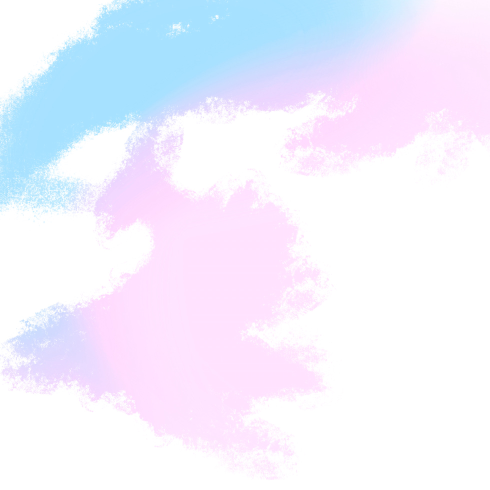 Soft Pink Blue Gradient Brush Strokes Blending Into Rough Gritty Grunge Finishes png