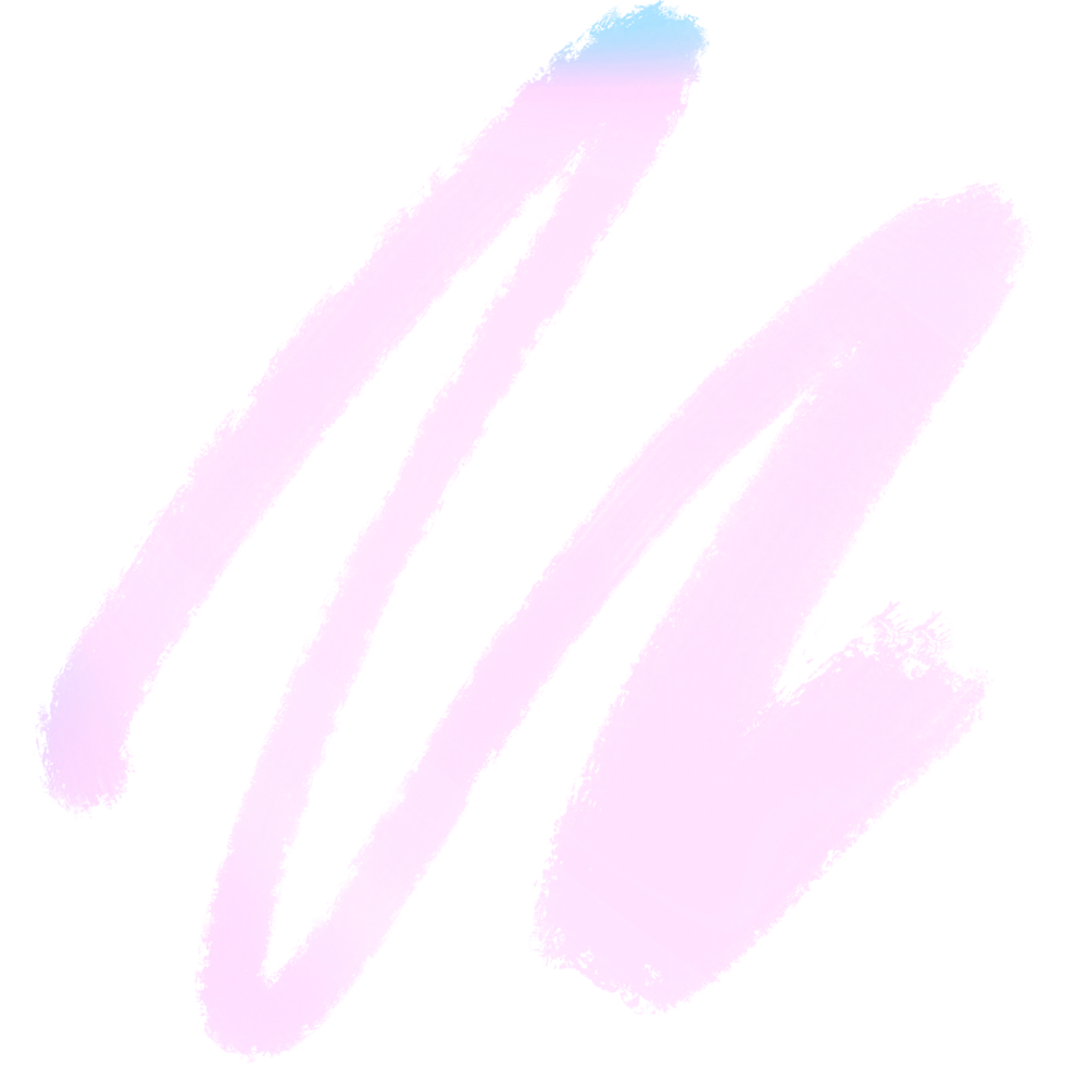 A Stunning Pink Blue Gradient Stroke Blending Into Rugged Bold Grunge Effects png