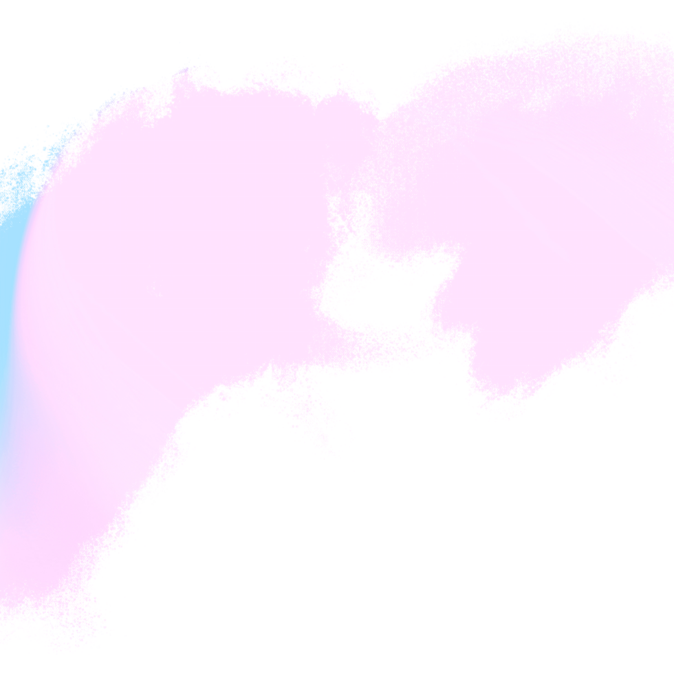 Beautiful Pink Blue Gradient Brush Strokes Fading Into Rough Raw Grunge Details png