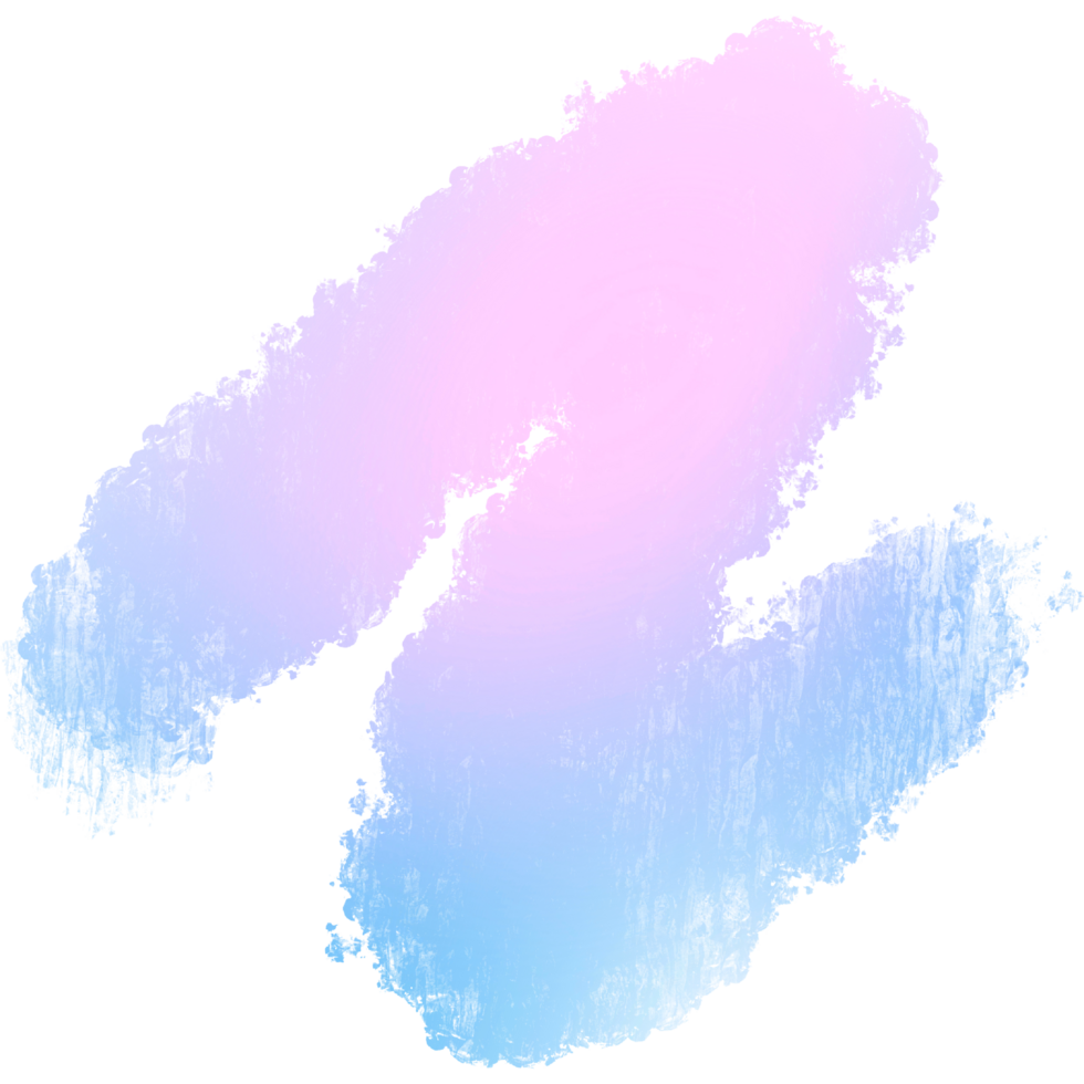 Beautiful Pink Blue Gradient Strokes Blending Into Rough Gritty Grunge Inspired Textures png