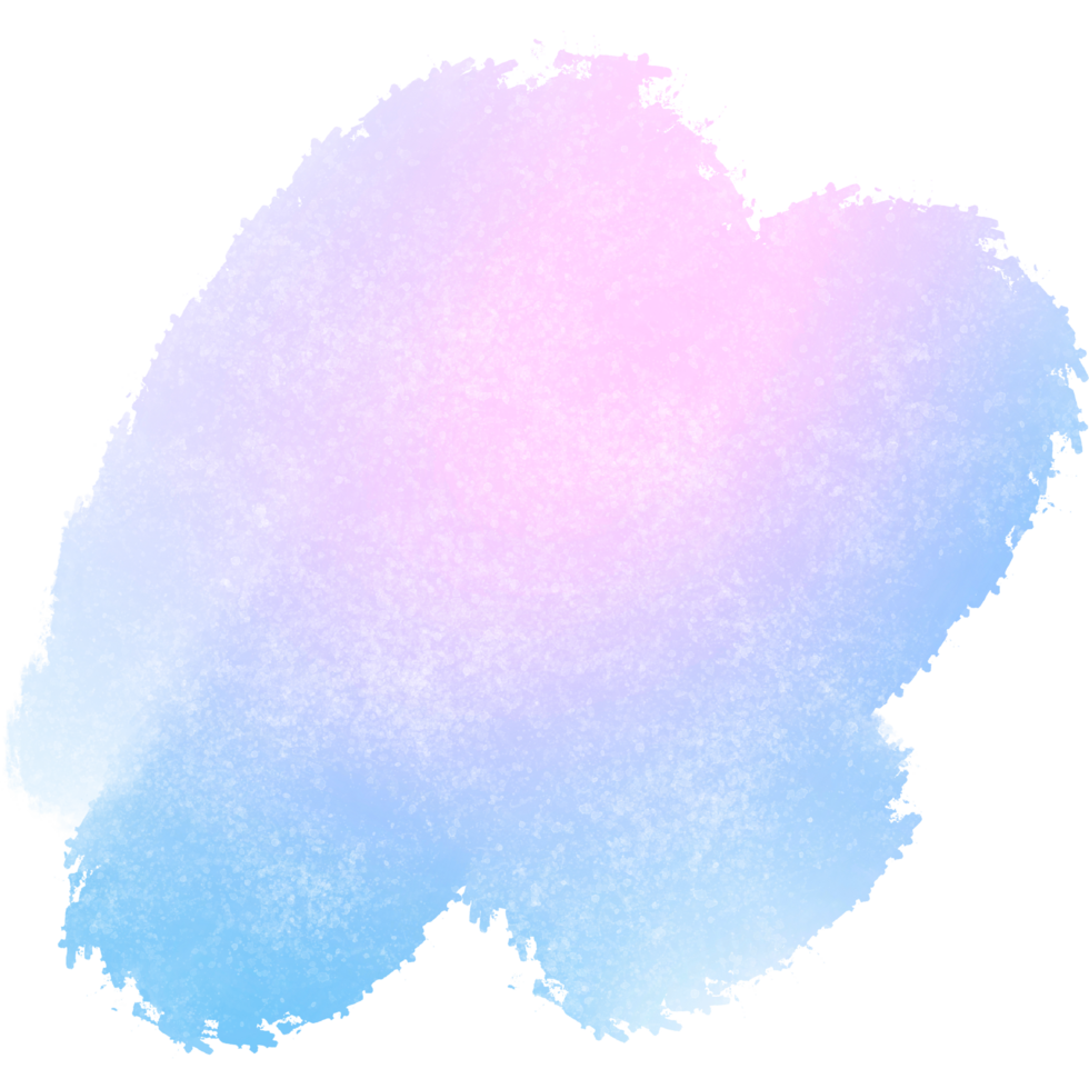 Beautiful Pink Blue Gradient Brush Strokes Blending Into Rough Textured Grunge Finishes png