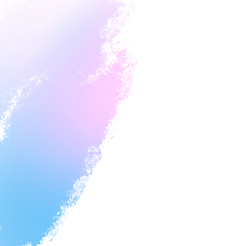 Gorgeous Pink Blue Gradient Strokes Blending Into Soft Raw Grunge Inspired Finishes png
