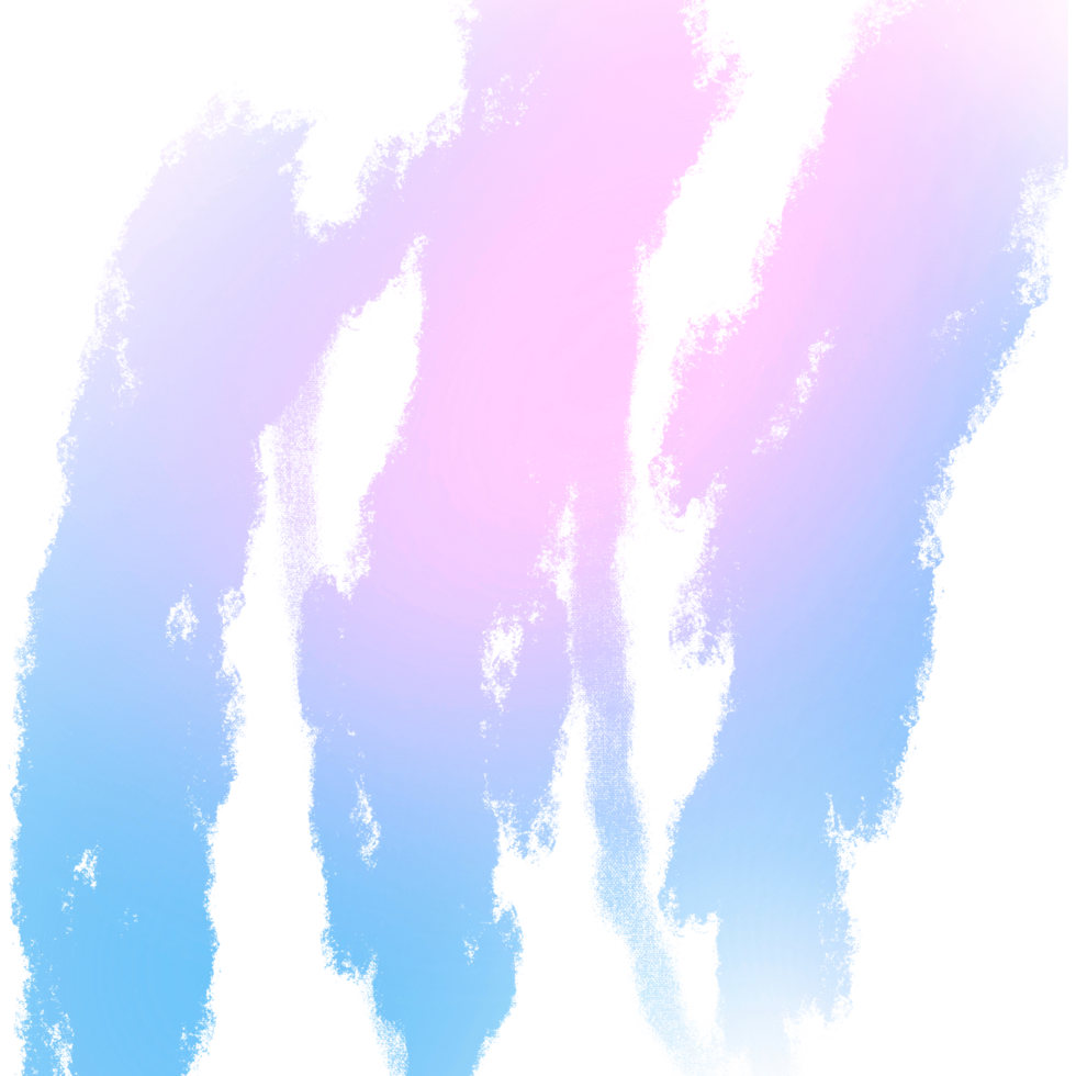 Beautiful Pink And Blue Gradient Brush Strokes Merging Into Rugged Textured Grunge Effects png