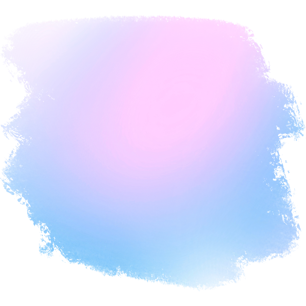 Beautiful Pink Blue Gradient Brush Strokes Blending Into Rough Gritty Grunge Inspired Marks png