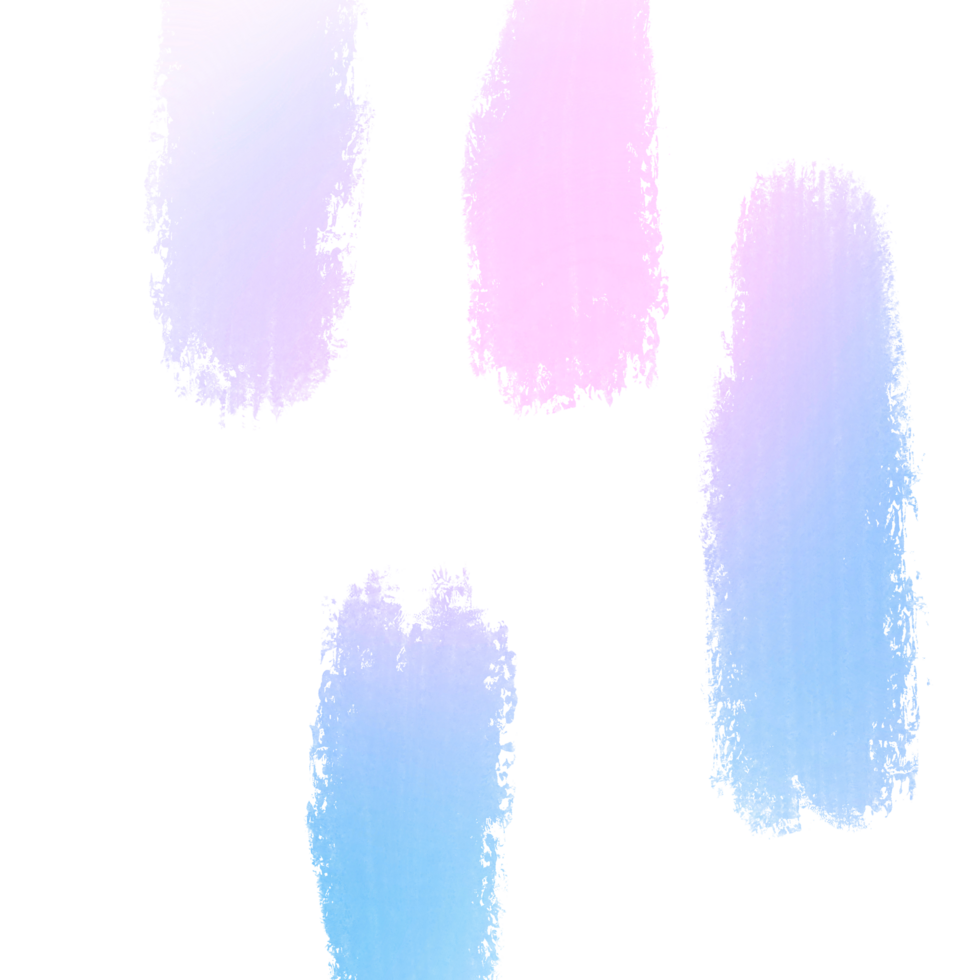 A Stunning Pink Blue Gradient Brush Stroke Fading Into Rugged Textured Grunge Inspired Edges png