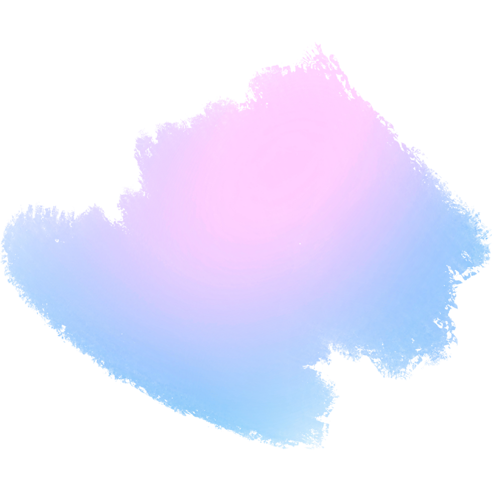 Soft Pink Blue Gradient Brush Strokes Blending Into Rugged Bold Grunge Details png