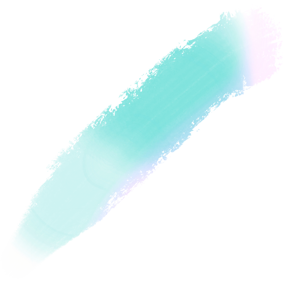 Hand Drawn Green Pink And Blue Gradient Brush Strokes With Bold Rugged Grunge Marks png