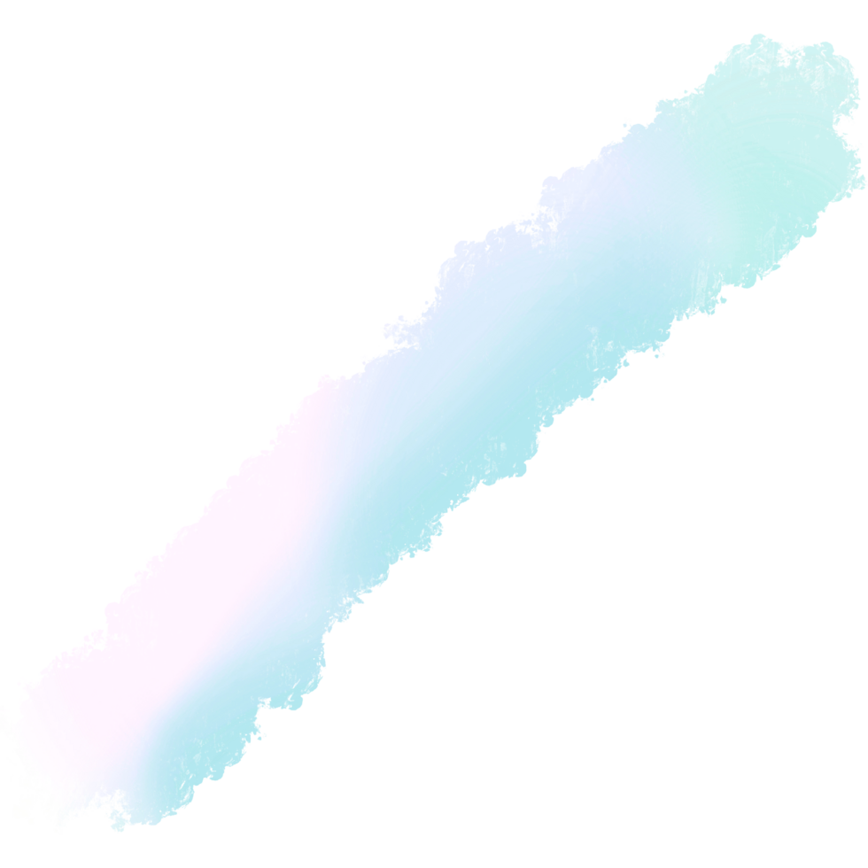 Hand Drawn Green Pink Blue Gradient Brush Strokes Merging Into Raw Rugged Grunge Effects png