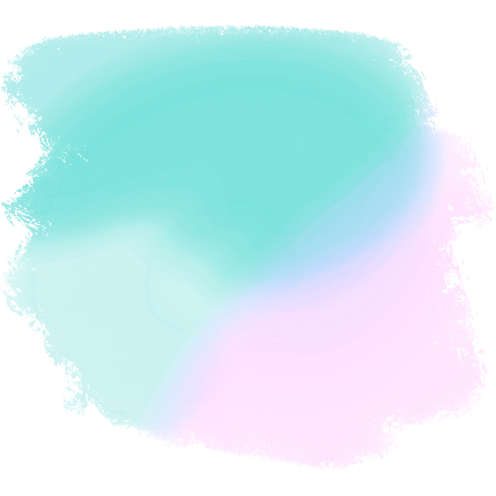 A Textured Green Pink Blue Gradient Stroke With Rugged Hand Drawn Grunge Effects png