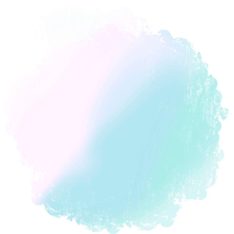Hand Drawn Green Pink Blue Gradient Strokes Merging Into Rough Gritty Grunge Edges png
