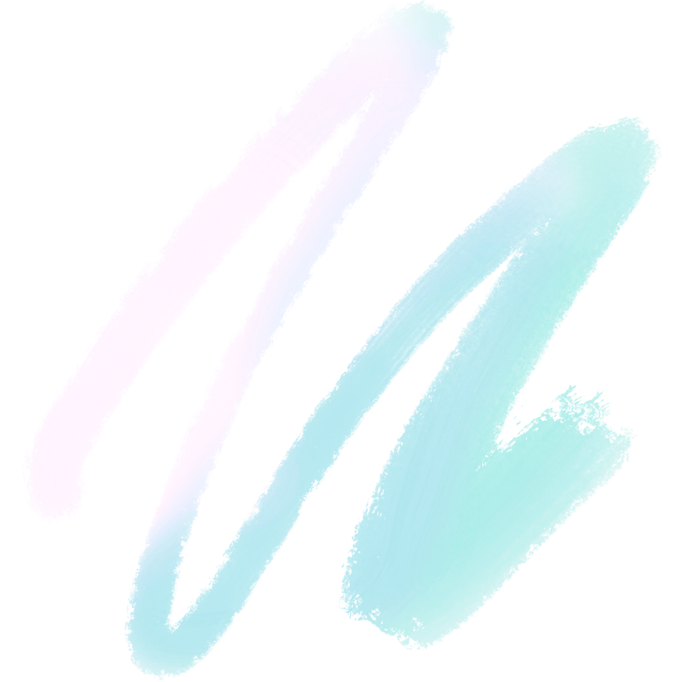 A Raw Green Pink Blue Gradient Stroke Blending Into Gritty Hand Drawn Grunge Marks png