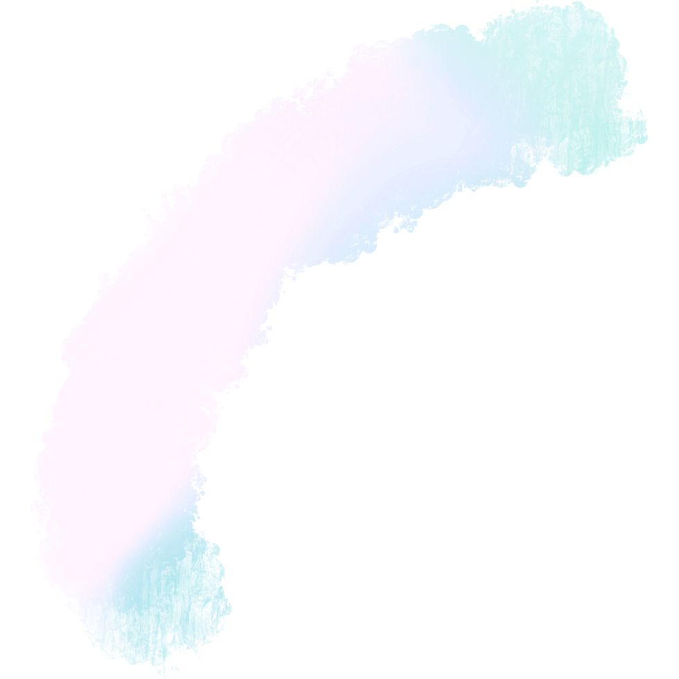 A Bold Green Pink Blue Gradient Stroke Merging Into Raw Hand Drawn Grunge Edges png