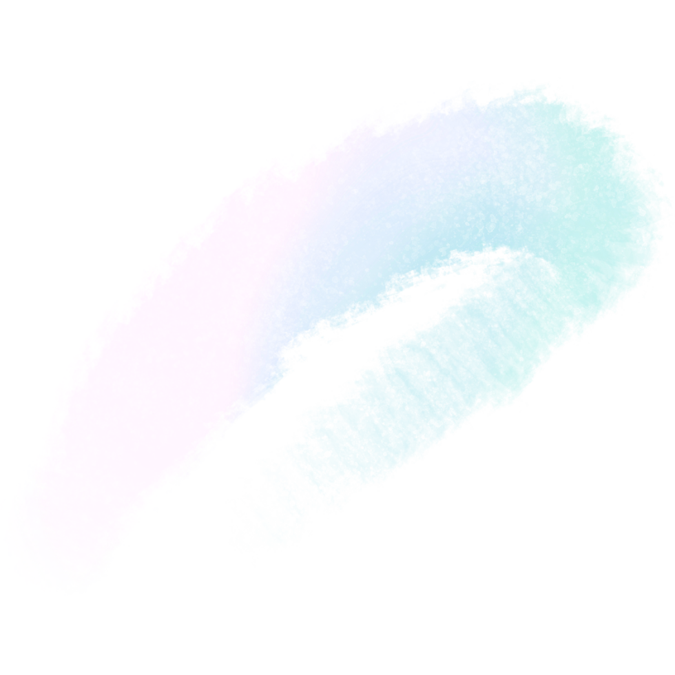 Hand Drawn Green Pink Blue Gradient Strokes With Rugged Bold Grunge Finishes png