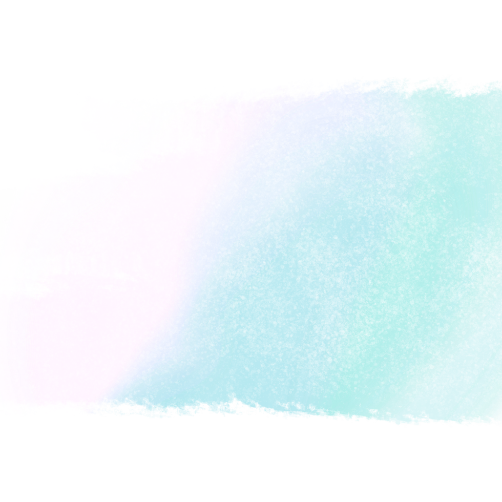 Soft Green Pink Blue Gradient Strokes Merging Into Rough Raw Grunge Effects png