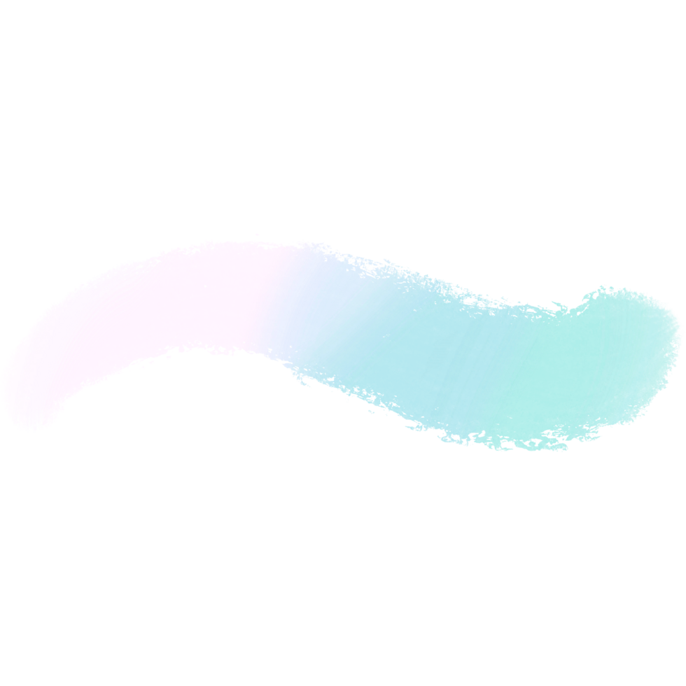 Hand Drawn Green Pink Blue Gradient Strokes With Rough Gritty Grunge Inspired Details png