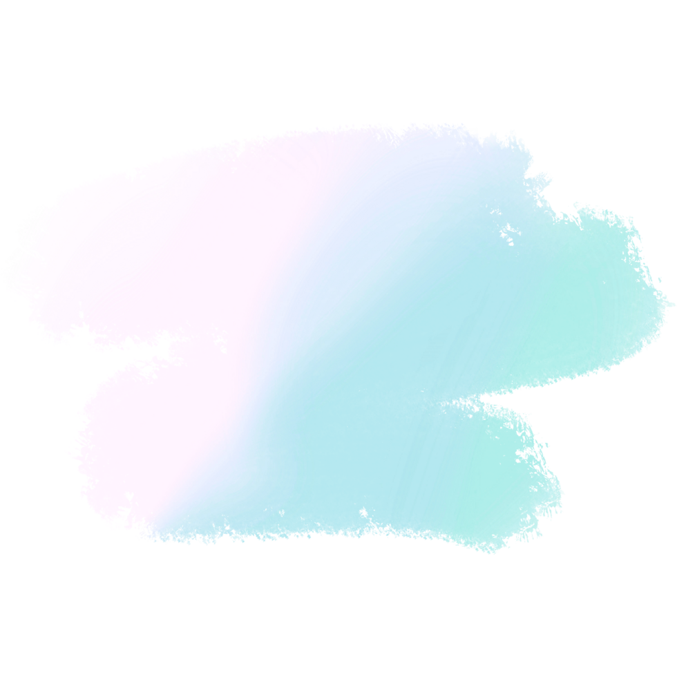 A Raw Green Pink Blue Gradient Stroke Blending Into Rough Textured Grunge Edges png
