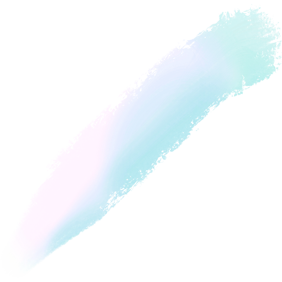 A Bold Green Pink Blue Gradient Brush Stroke With Raw Hand Drawn Grunge Textures png