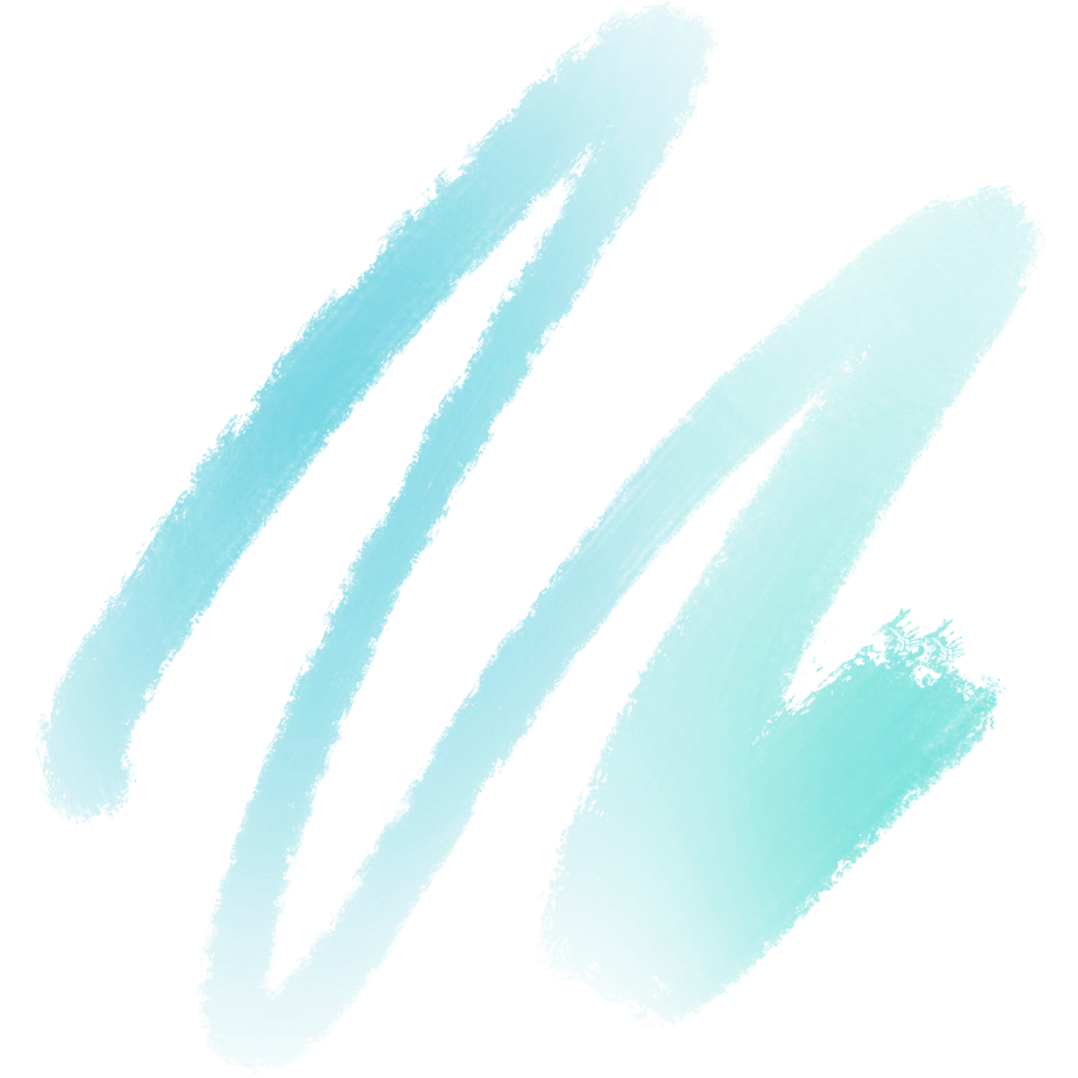 A Raw Green Pink Blue Gradient Brush Stroke With Rugged Hand Drawn Grunge Marks png