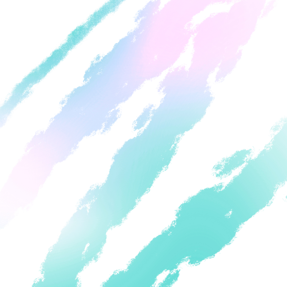 Hand Drawn Green Pink Blue Gradient Strokes Merging Into Rough Raw Grunge Finishes png