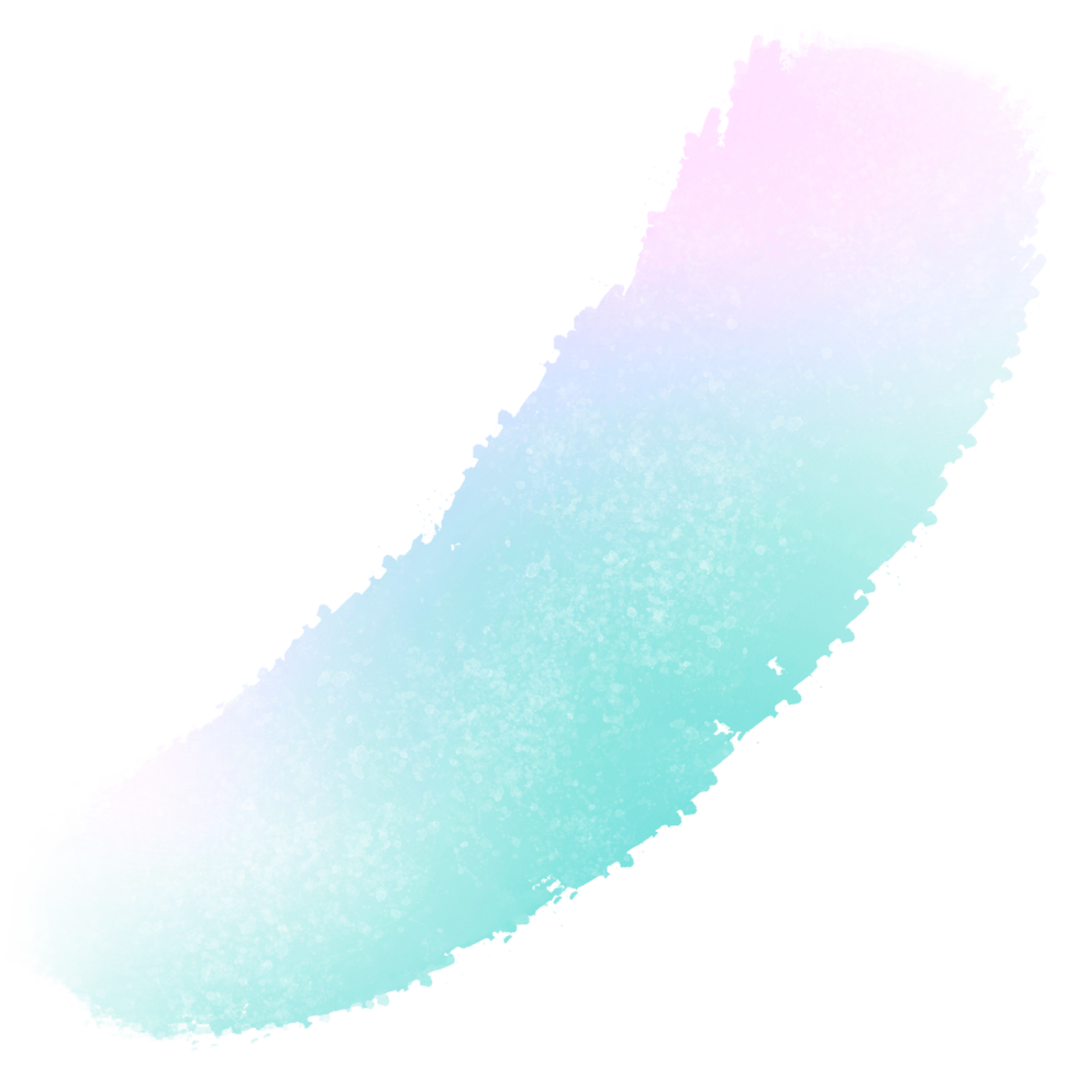 Hand Drawn Green Pink Blue Gradient Strokes Fading Into Rough Raw Grunge Inspired Details png