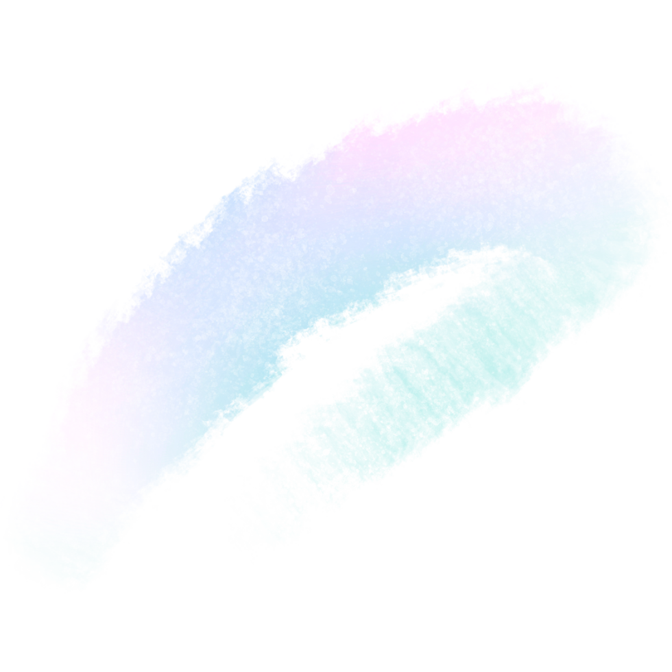 Green Pink Blue Gradient Brush Strokes Blending Into Gritty Rugged Hand Drawn Grunge Inspired Edges png