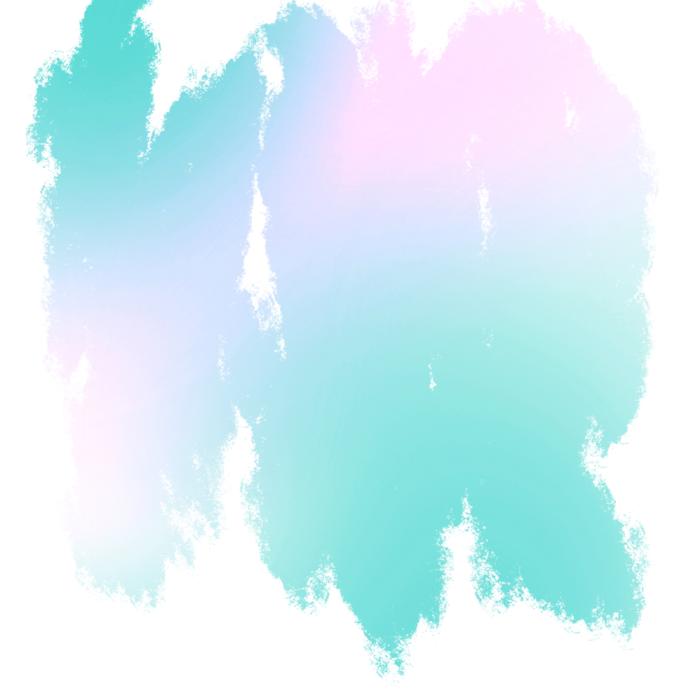 Green Pink Blue Gradient Brush Strokes Merging Into Rough Textured Hand Drawn Grunge Effects png