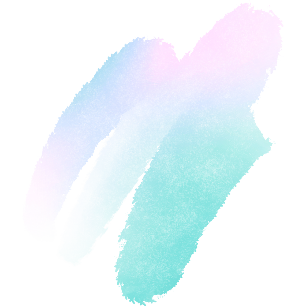 Green Pink Blue Gradient Brush Strokes With Soft Transitions Into Gritty Raw Grunge Inspired Textures png
