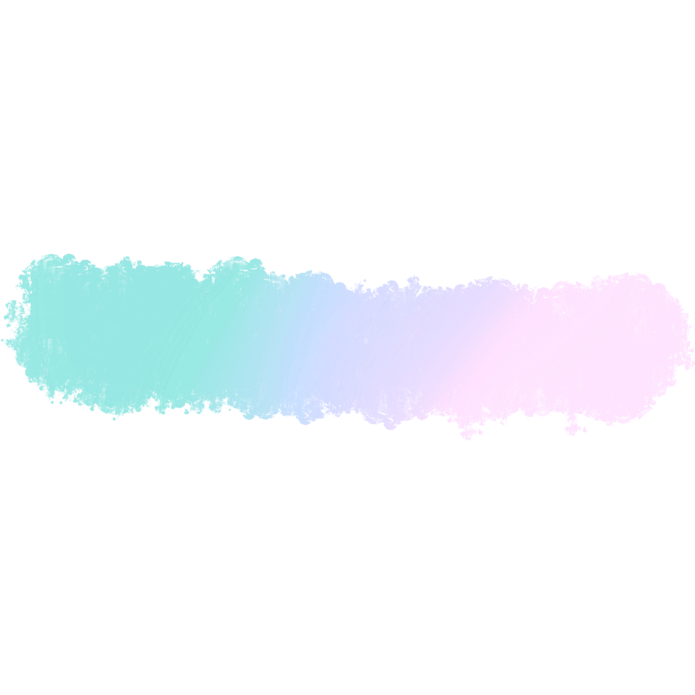 Green Pink Blue Gradient Brush Strokes Merging Into Bold Rugged Grunge Inspired Details png