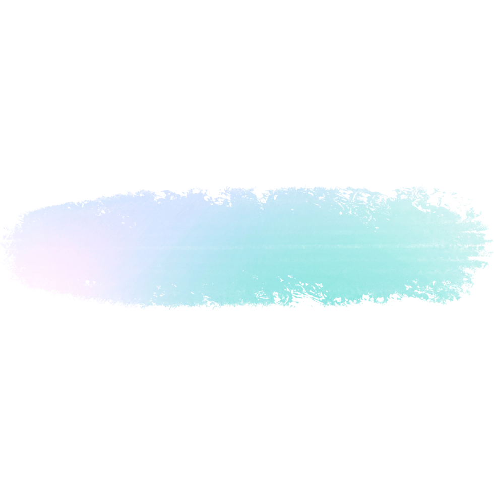 Hand Drawn Green Pink Blue Gradient Strokes Fading Into Rugged Rough Grunge Effects png