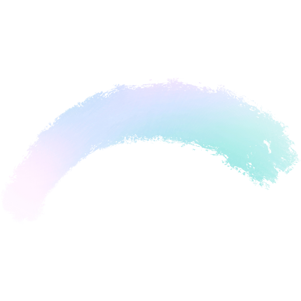 Green Pink Blue Gradient Brush Strokes Fading Into Rough Raw Hand Drawn Grunge Inspired Finishes png