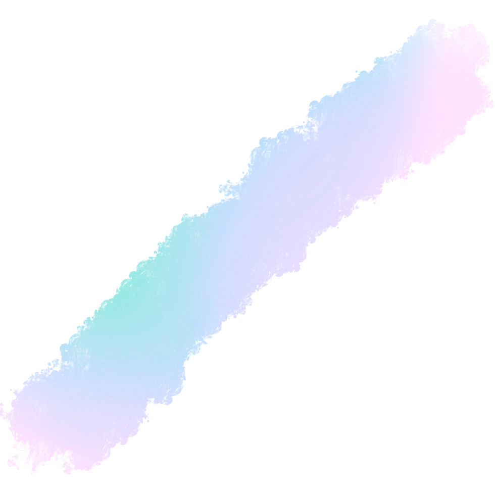 Hand Drawn Green Pink Blue Gradient Strokes Blending Into Rough Textured Grunge Inspired Marks png