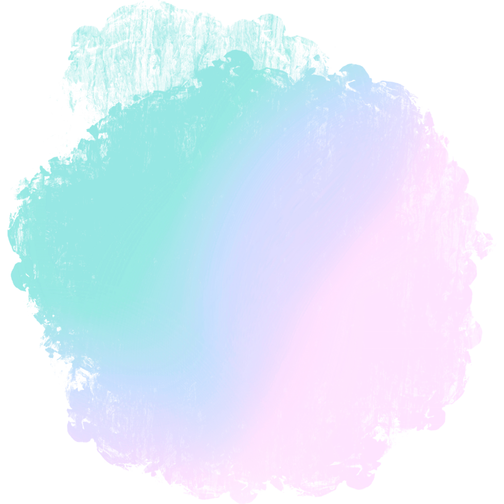 Green Pink Blue Gradient Brush Strokes With Bold Raw Grunge Inspired Details png