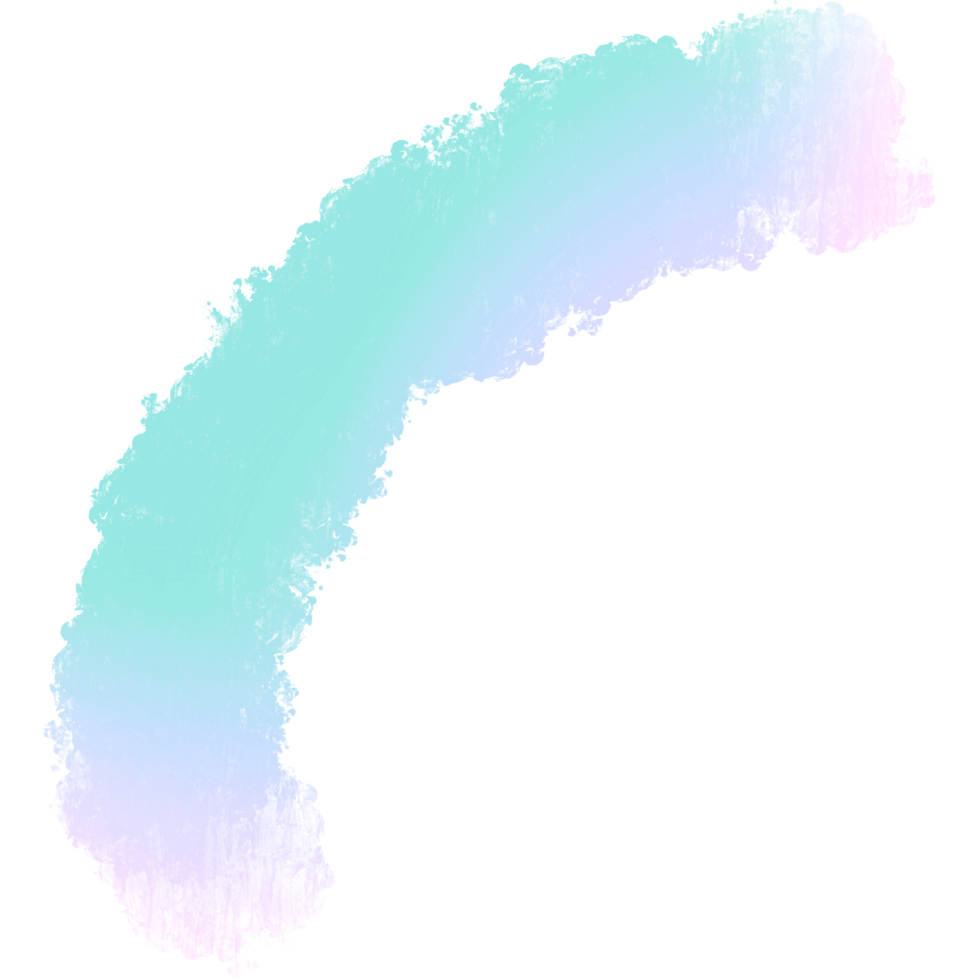 Green Pink Blue Gradient Brush Strokes With Bold Rugged Hand Drawn Grunge Inspired Marks png