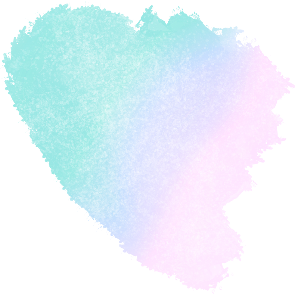 Green Pink Blue Gradient Brush Strokes Blending Into Rough Bold Grunge Inspired Textures png
