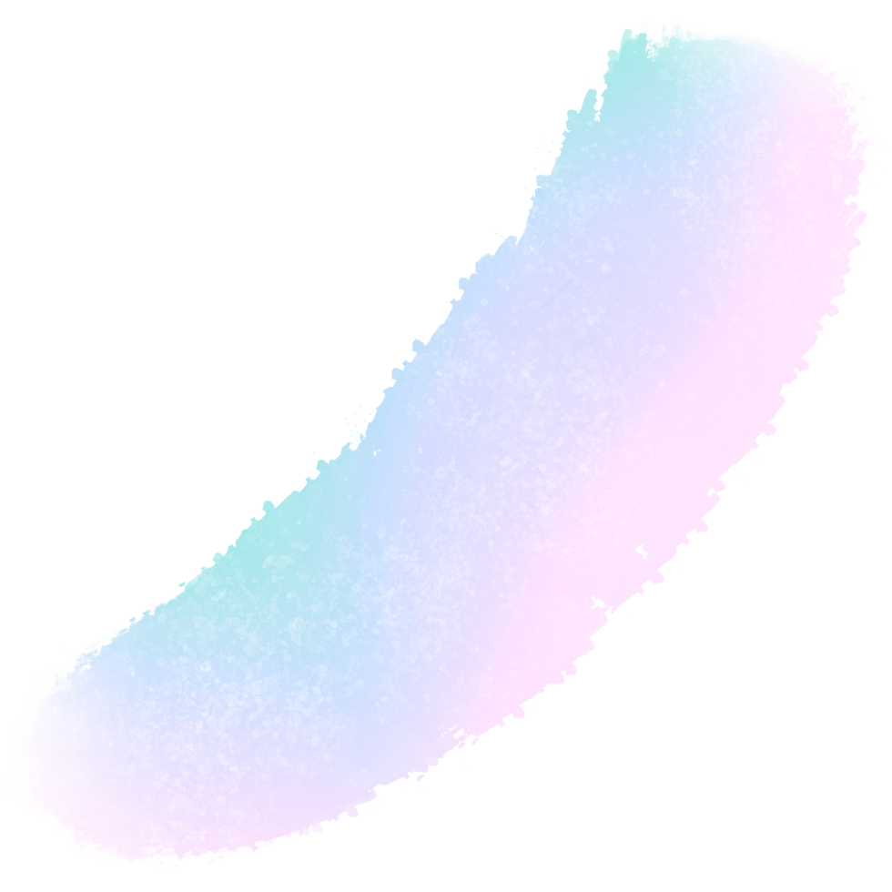 Green Pink Blue Gradient Brush Strokes Merging Into Rough Raw Grunge Inspired Details png
