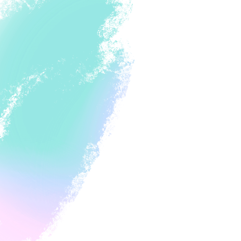 Green Pink Blue Gradient Brush Strokes Merging Into Rough Textured Hand Drawn Grunge Marks png