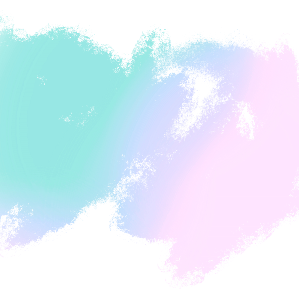 Green Pink Blue Gradient Brush Strokes Merging Into Rugged Rough Grunge Inspired Marks png