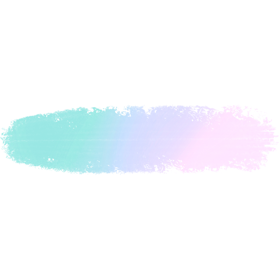 Hand Drawn Green Pink Blue Gradient Strokes Merging Into Rugged Textured Grunge Inspired Details png
