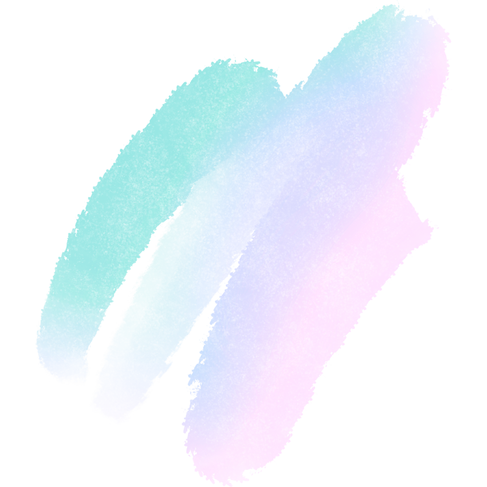 Green Pink Blue Gradient Brush Strokes Merging Into Rugged Textured Grunge Inspired Effects png