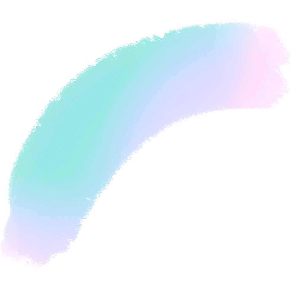 Green Pink Blue Gradient Brush Strokes Blending Into Rough Bold Grunge Inspired Marks png