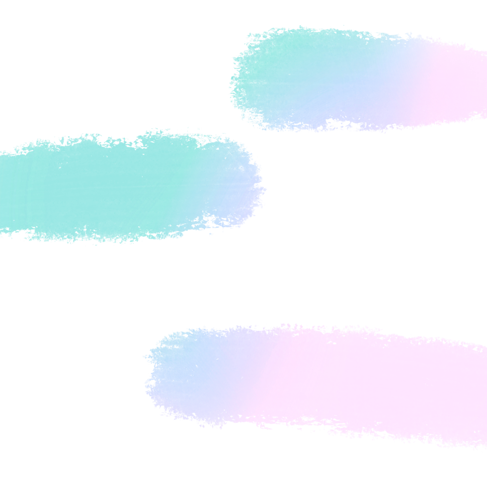 Hand Drawn Green Pink Blue Gradient Strokes Fading Into Rugged Gritty Hand Drawn Grunge Marks png