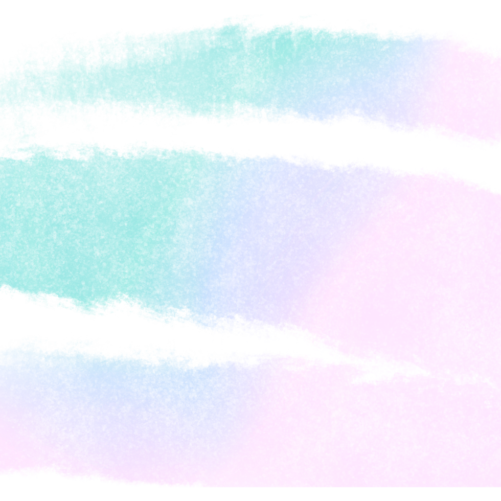 Hand Drawn Green Pink Blue Gradient Brush Strokes With Textured Rugged Grunge Inspired Marks png